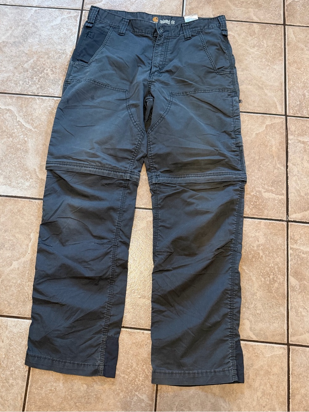 Carhartt Force Extremes Relaxed fit  Convertible gray 34x32